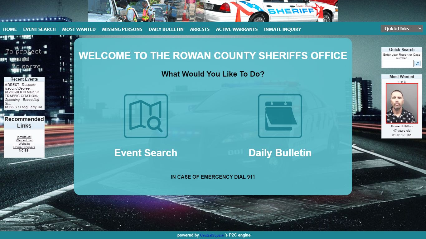 Rowan County Sheriff's Office P2C